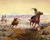 On the Pond - 查尔斯·马里安·拉塞尔